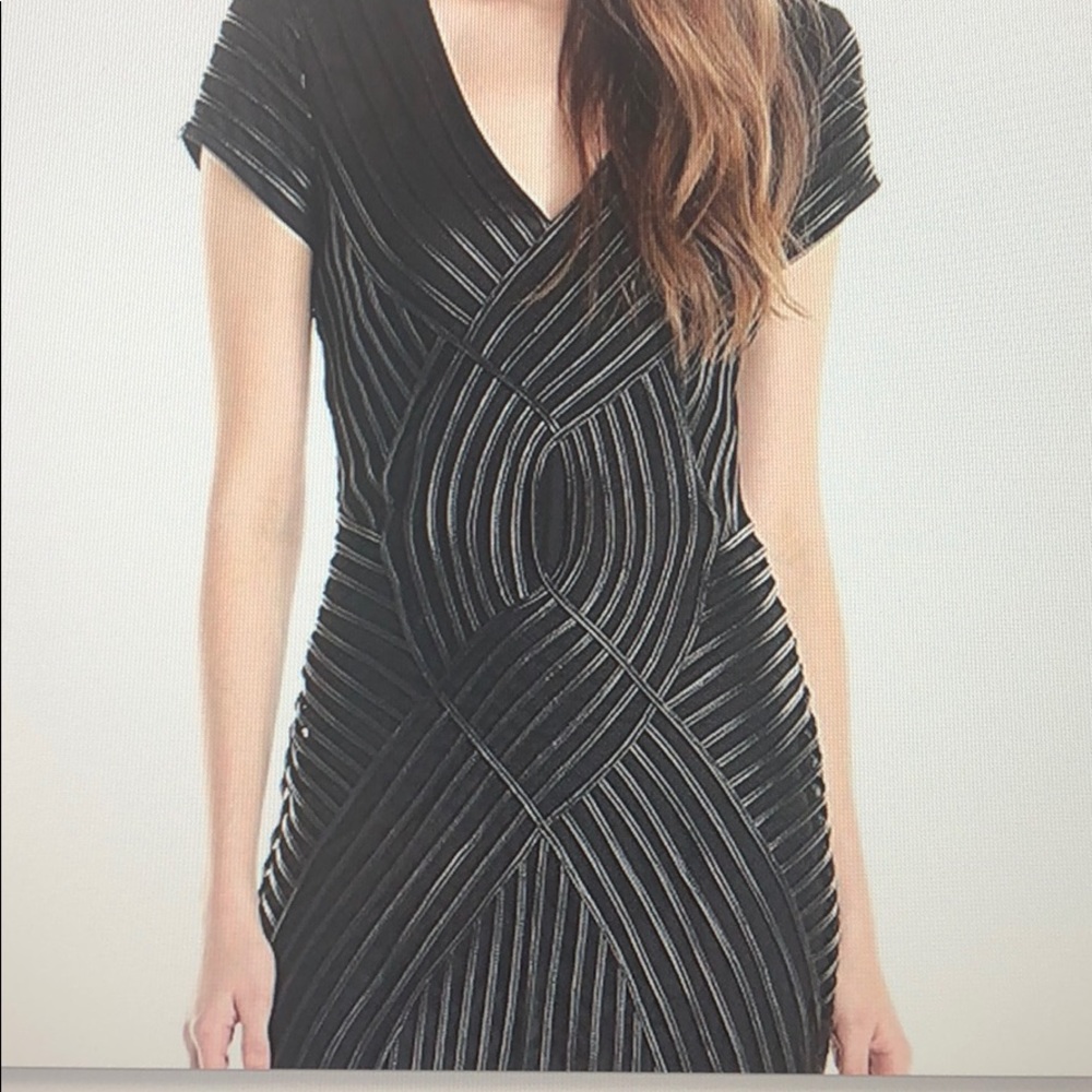 Parker Fabiana Cap Sleeve Fitted Dress